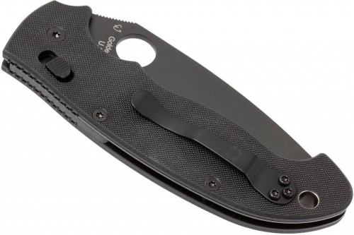 98 Spyderco Manix 2 XL Black - 95GPBBK2 фото 5 98 Spyderco Manix 2 XL Black - 95GPBBK2 фото 5