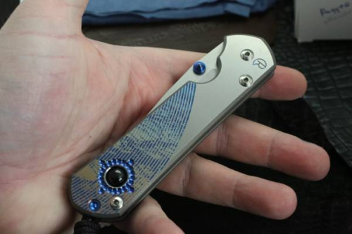 3810 Chris Reeve Large Sebenza 21 Almandine Cabochon фото 11