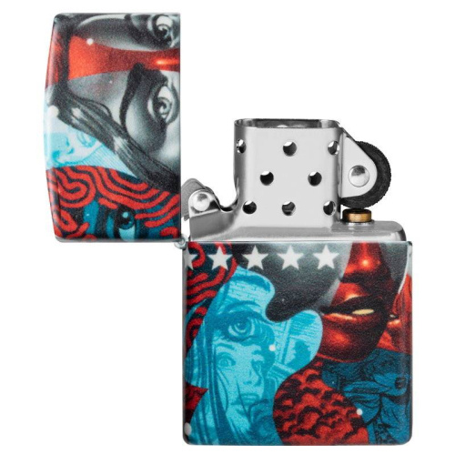499 ZIPPO Зажигалка Zippo Tristan Eaton с покрытием White Matte фото 3 499 ZIPPO Зажигалка Zippo Tristan Eaton с покрытием White Matte фото 3