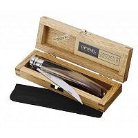  нож складной филейный Opinel №10 VRI Folding Slim Blond Horn в деревянном кейсе