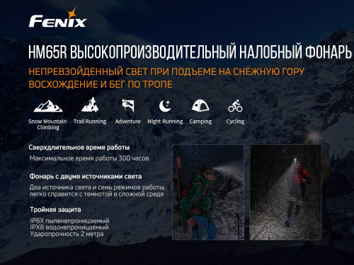 150 Fenix Налобный фонарьRaptor HM65R фото 10 150 Fenix Налобный фонарьRaptor HM65R фото 10