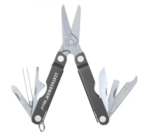 68 Leatherman МультитулMicra Gray 64380181N 68 Leatherman МультитулMicra Gray 64380181N