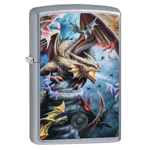 499 ZIPPO Зажигалка ZIPPO Anne Stokes с покрытием Street Chrome 499 ZIPPO Зажигалка ZIPPO Anne Stokes с покрытием Street Chrome