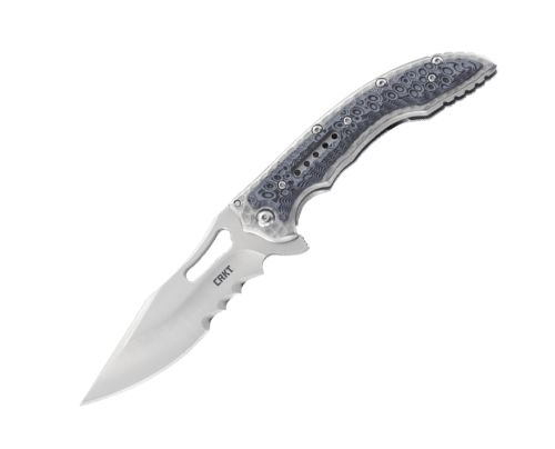 Складной нож CRKT Fossil™ BLACK WITH VEFF SERRATIONS™ фото 3 Складной нож CRKT Fossil™ BLACK WITH VEFF SERRATIONS™ фото 3