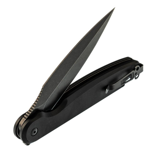 Складной нож Daggerr Dagger Parrot Nestor All Black SW фото 4 Складной нож Daggerr Dagger Parrot Nestor All Black SW фото 4